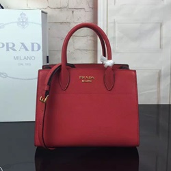 프라다 신상 1BA050 비블리오텍 백 레드