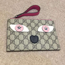 구찌 GG《스푸리무》 캣 리스트《렛토》 키즈 KIDS 칠드런 지갑 파우치410813