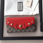 구찌 장지갑 레드 431474