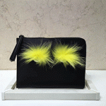 펜디 로마 백 벅스 가죽 클러치0363