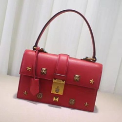 구찌 신상 alessandro 금장식 가방 레드