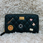 샤넬 램스킨 장지갑 신상 블랙