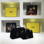 펜디 로마 토드백 블랙