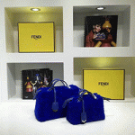 펜디 로마 토드백 블루