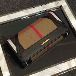 버버리 똑딱이 장지갑