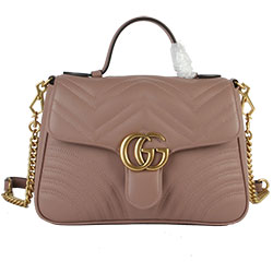 구찌 [GG 마몽] 마틀라세 탑 핸들 백 498110