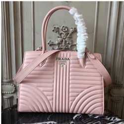 프라다 다이어그램 가죽 핸드백 1BA165
