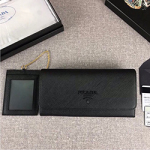 프라다 leather wallet 1MH132