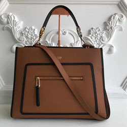 펜디 런어웨이  가죽 백 0396