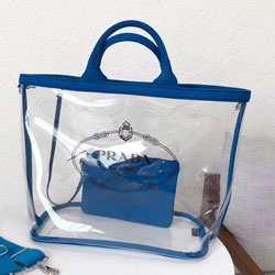  프라다 PVC 핸드백 1BG164