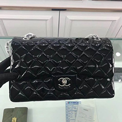 샤넬 클래식 페이던트 라지 은장 [5가지 색상] C-6656