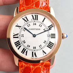 롱드 솔로 드 까르띠에 Ladies W6701008 36MM