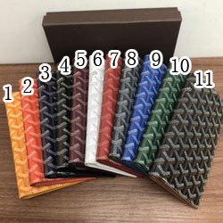 [고급형] 고야드 뱅크노트 장지갑 [11가지색상] GY-181019