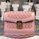 미우미우 컨피덴셜 마테라세 가죽 백 5BD083