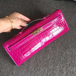 에르메스 켈리 포쉐트 31cm 리얼크로커다일 H-03