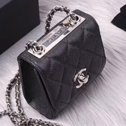 샤넬 클래식 캐비어  MINI 11cm C-181213