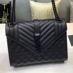 입생로랑 퀼티드 미디엄 엔벨로프 백 487206