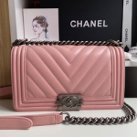 샤넬 보이백 램스킨 미듐 엔틱골드 25cm 191220