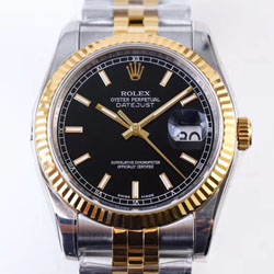 로렉스 데이저스트 콤비 검판 36/41mm (최고급형)