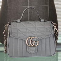 구찌 GG 마몽 미니 탑 핸들백 583571